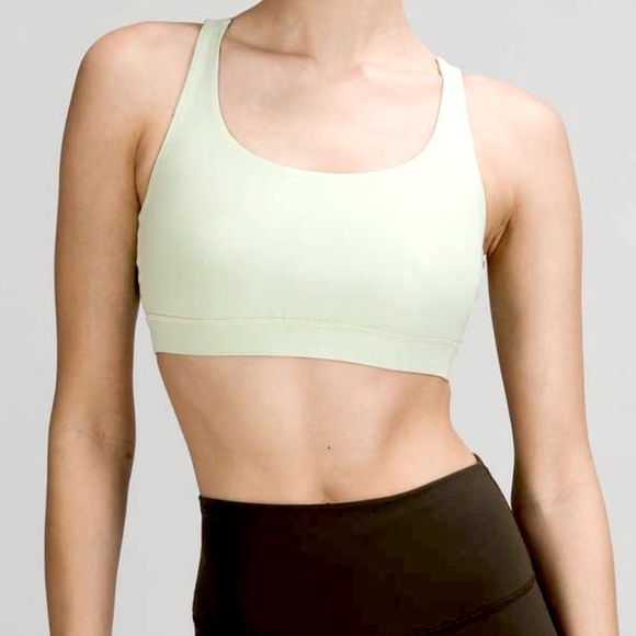 Lululemon 🍋 Energy Bra in Creamy Mint Size 10 - Picture 2 of 8